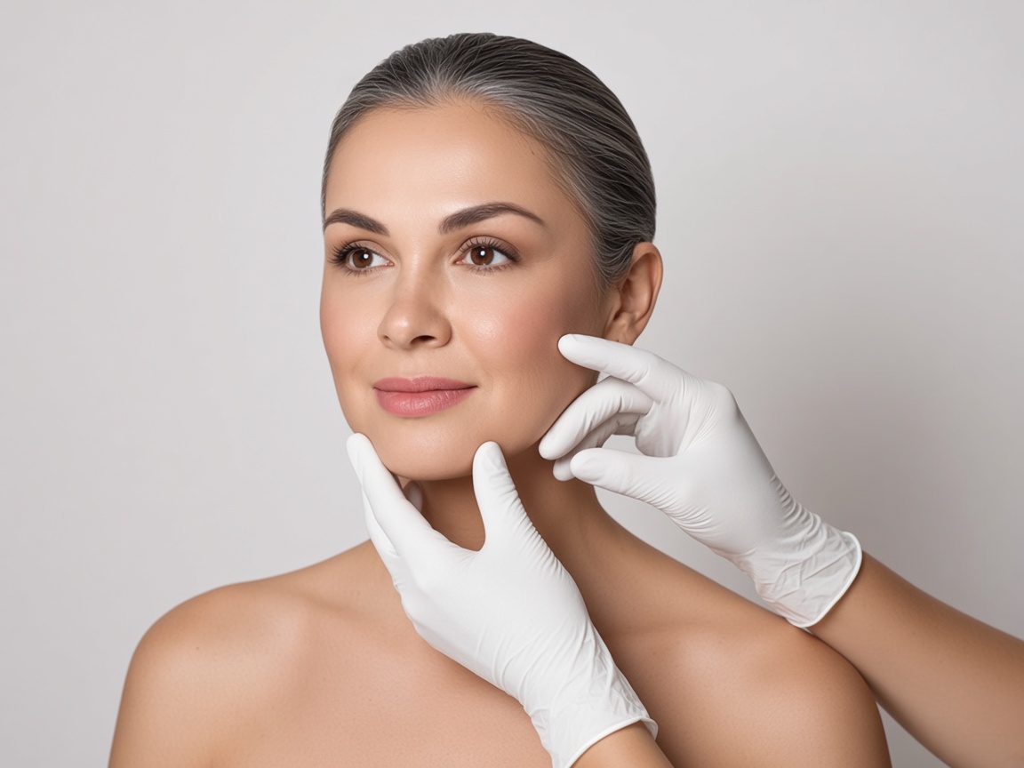 Avaliação do contorno facial para bioestimulador de colágeno